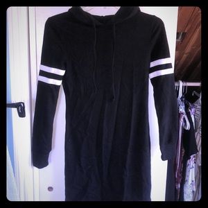Black rue 21 hooded dress